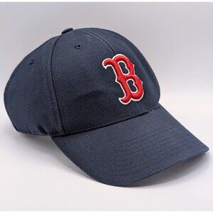 Vintage Boston Red Sox Hat Mens Strap Back Blue Twin Enterprise MLB Baseball